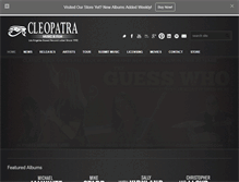 Tablet Screenshot of mail.cleorecs.com